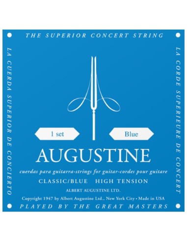 Augustine Classic Blue High Tension MUta Corde Chitarra
