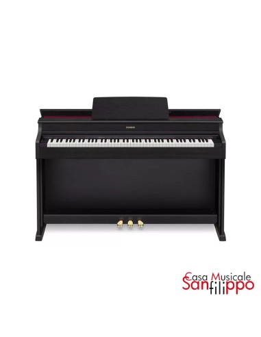 Casio AP470 Celviano Black Pianoforte Digitale 88 Tasti Nero